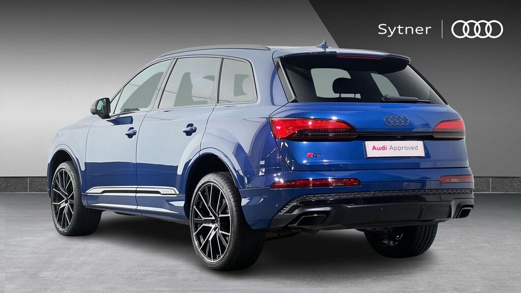 Audi Q7 50 Tdi Quattro Black Edition Tiptronic Tech BK74KLZ Blue #5
