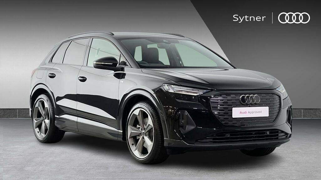 Audi Q4 E Tron 150Kw 40 63Kwh Black Edition Tech Pack Black
