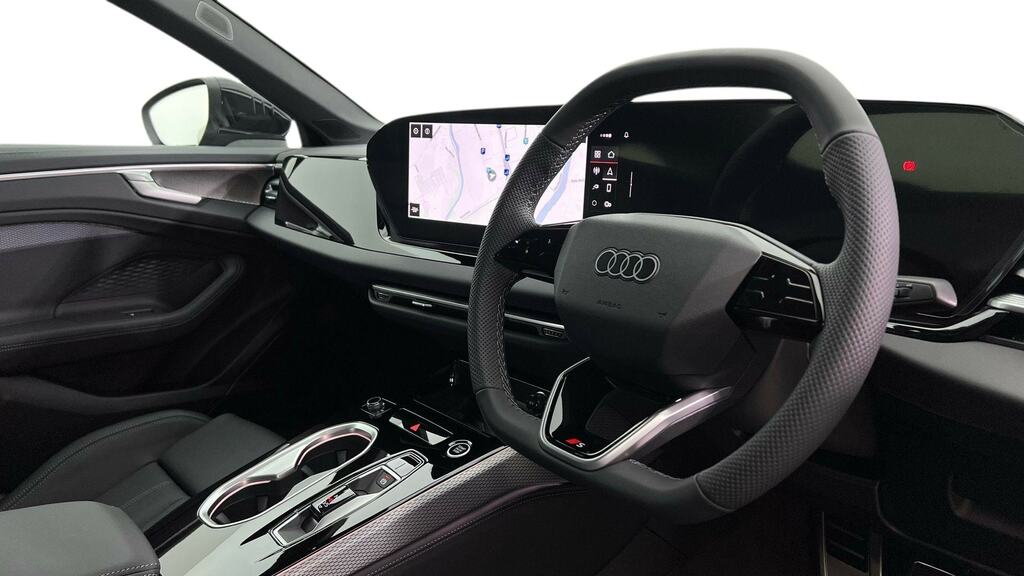 Audi A6 Saloon 2.0 E-hybrid Quattro 299 S Line S Tronic Sv FJ26ZBE Black #6
