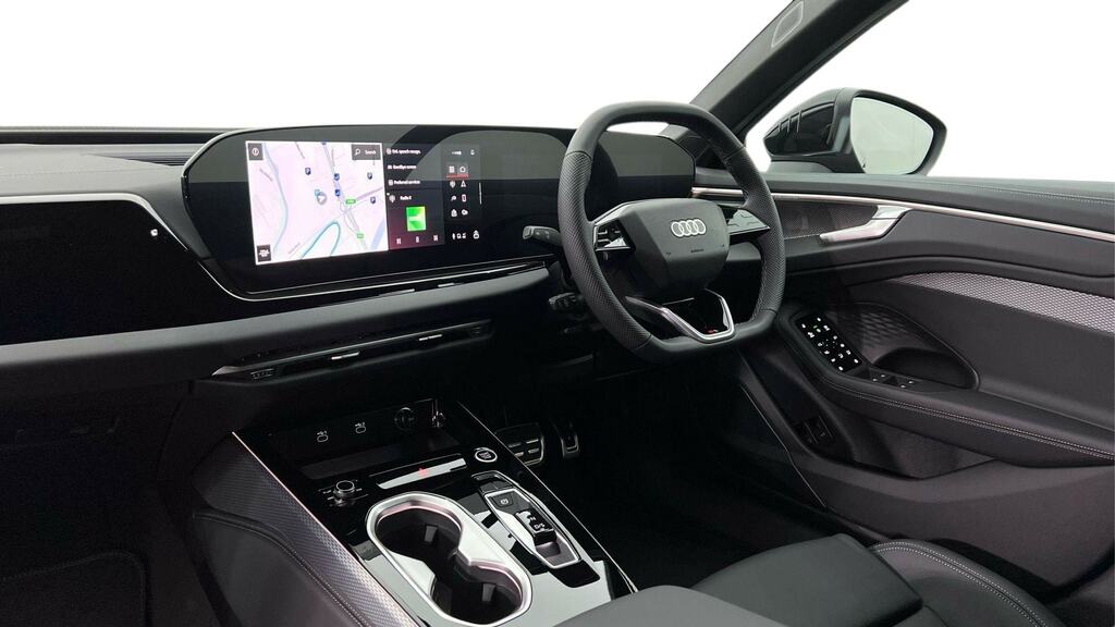 Audi A6 Saloon 2.0 E-hybrid Quattro 299 S Line S Tronic Sv FJ26ZBE Black #2