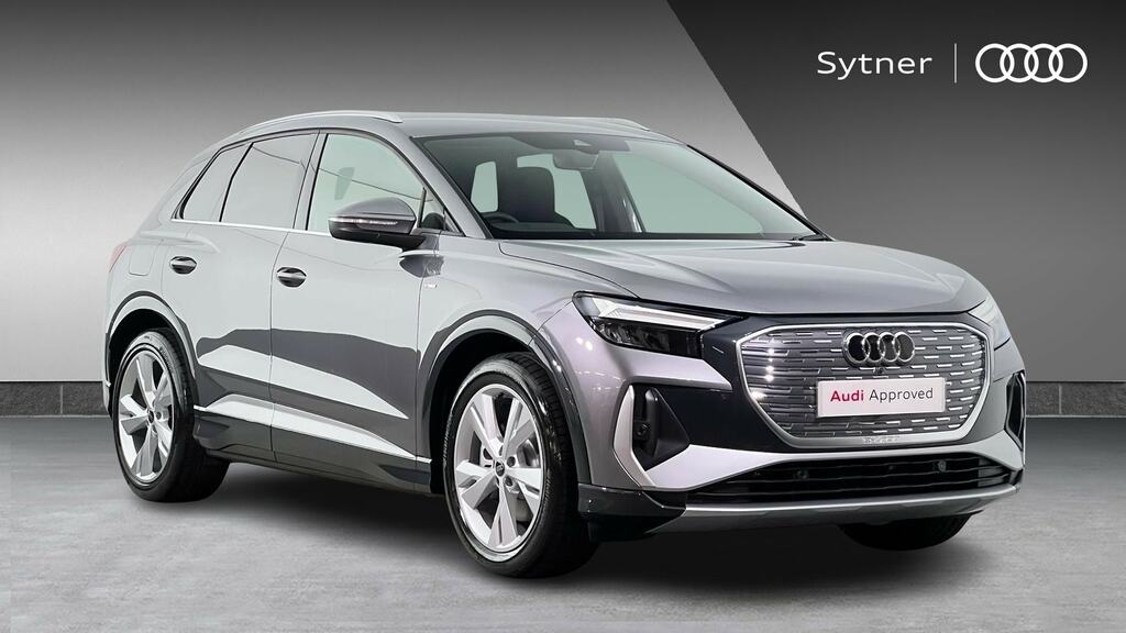 Audi Q4 E Tron 150Kw 40 63Kwh S Line Leather Grey