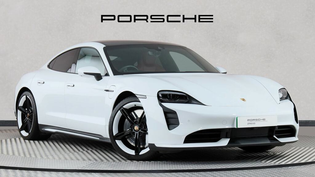 Porsche Taycan 500Kw Turbo 93Kwh White