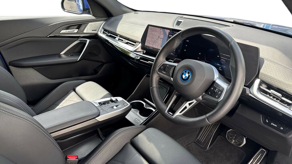 BMW iX2 150Kw Edrive20 M Sport 65Kwh Techpro YA25UNH Blue #6