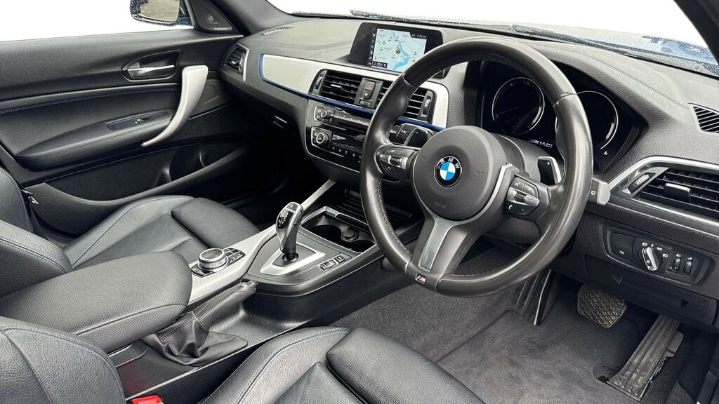 BMW 1 Series M140i Shadow Edition Step SN69MMK Blue #6