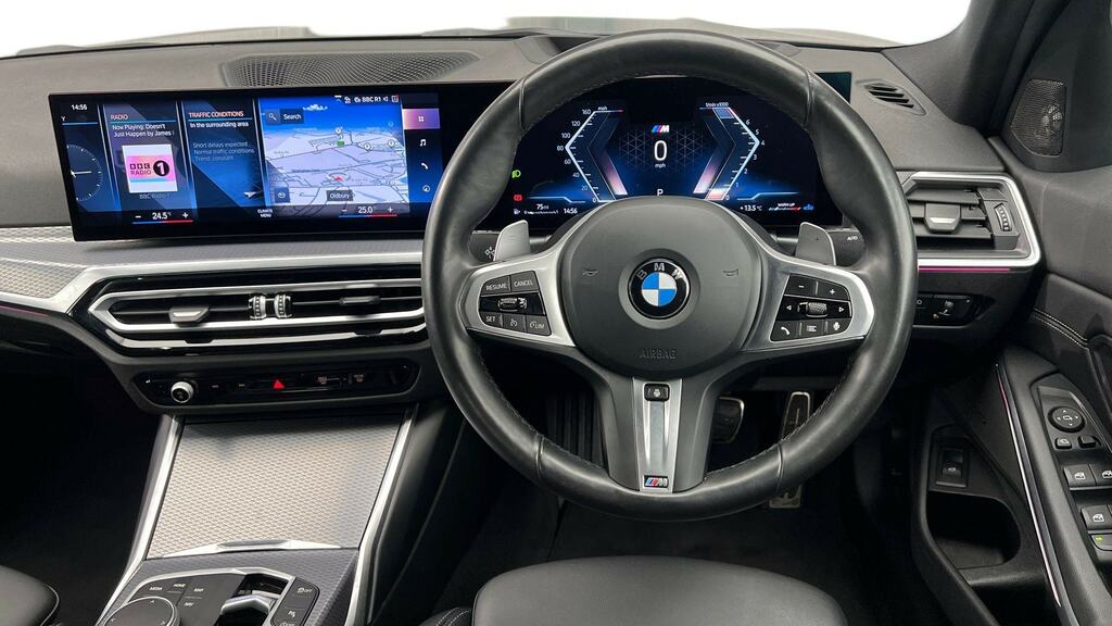 BMW 3 Series 320I M Sport Step YC24WNV Black #5