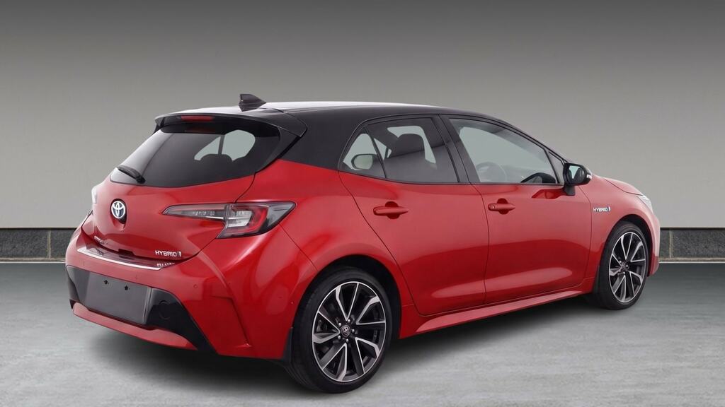 Toyota Corolla 1.8 Vvt-i Hybrid Excel Cvt FE69PEO Red #4