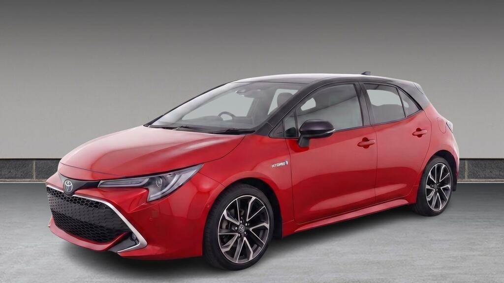 Toyota Corolla 1.8 Vvt-i Hybrid Excel Cvt FE69PEO Red #2