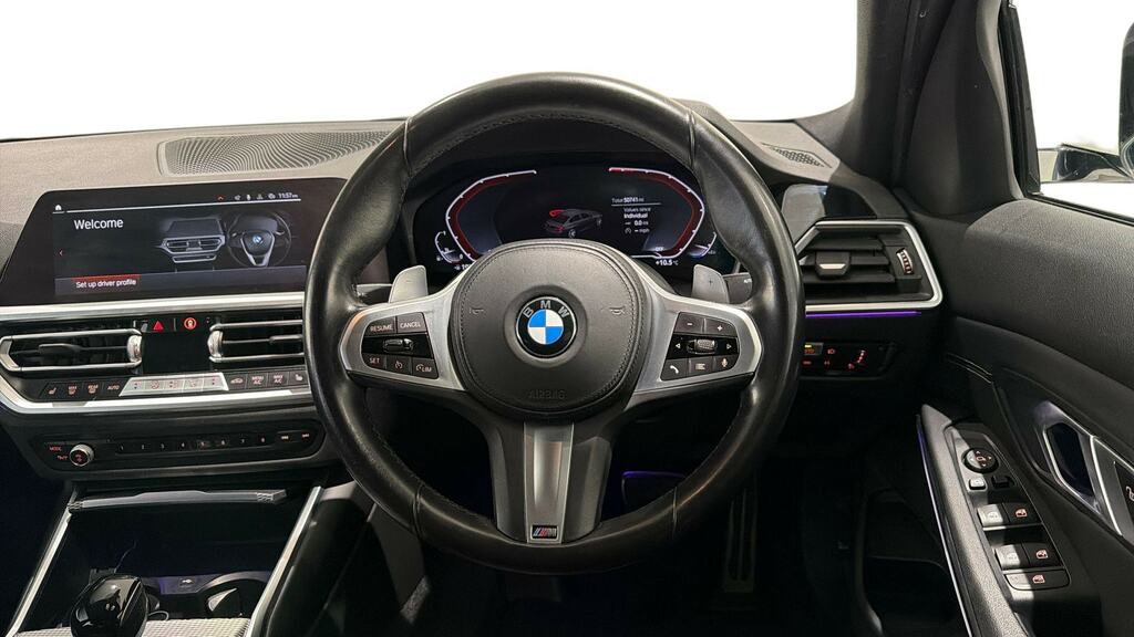 BMW 3 Series 320I M Sport Step HJ71KVK White #5