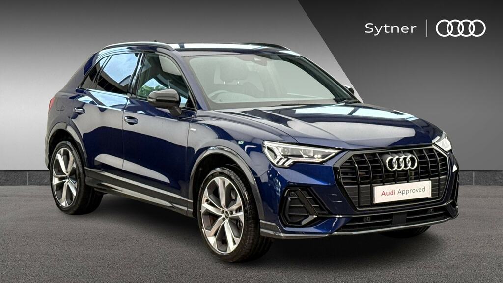 Audi Q3 45 Tfsi E Black Edition S Tronic Cs Pack Blue