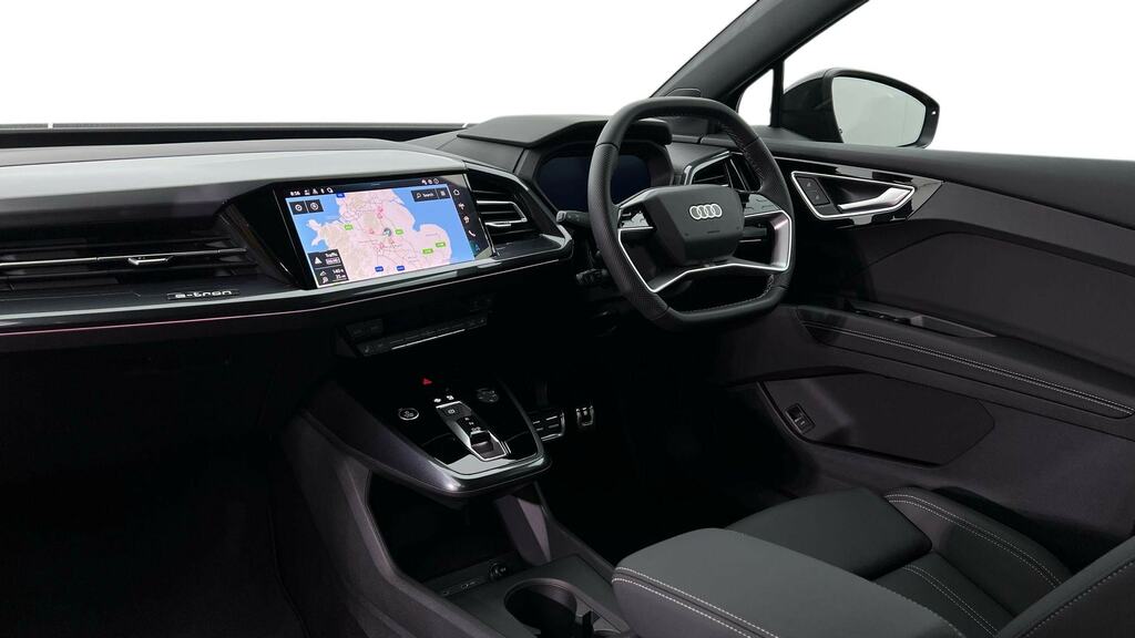 Audi Q4 E Tron 210Kw 45 82Kwh Black Edition Tech Pack FP26TJY Black #2
