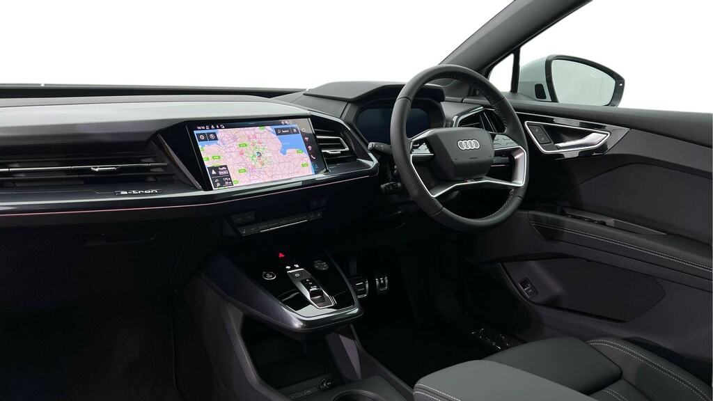 Audi Q4 E Tron 150Kw 40 63Kwh S Line Leather FL26PLU White #2