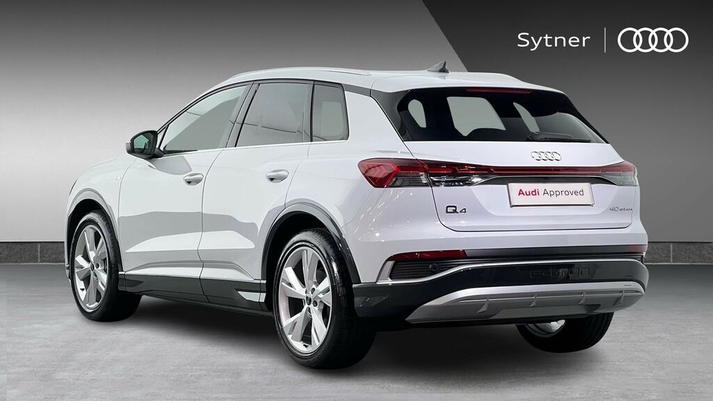 Audi Q4 E Tron 150Kw 40 63Kwh S Line Leather FL26PLU White #3