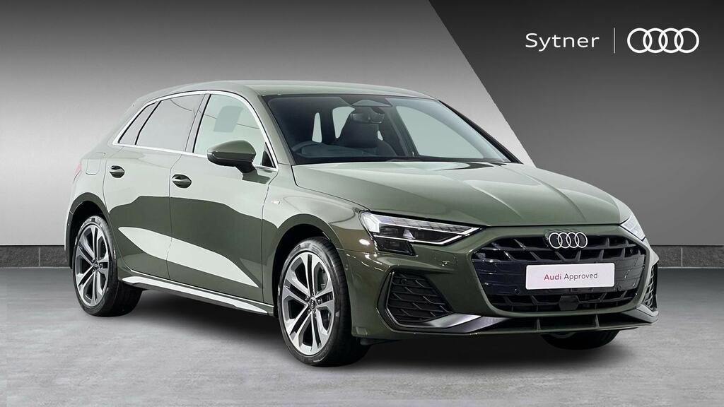 Audi A3 1.5 Tfsi E 204 S Line S Tronic Tech Pack Green