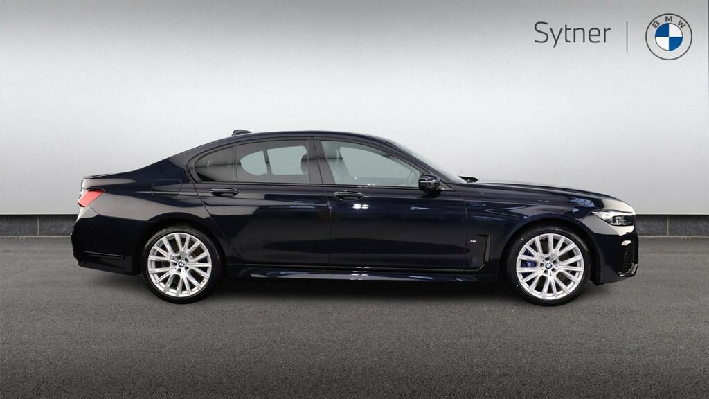 BMW 7 Series 730D Mht M Sport Black #3
