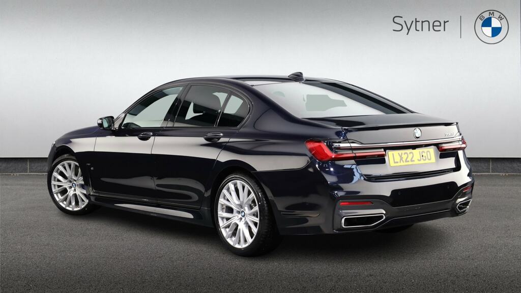 BMW 7 Series 730D Mht M Sport Black #2