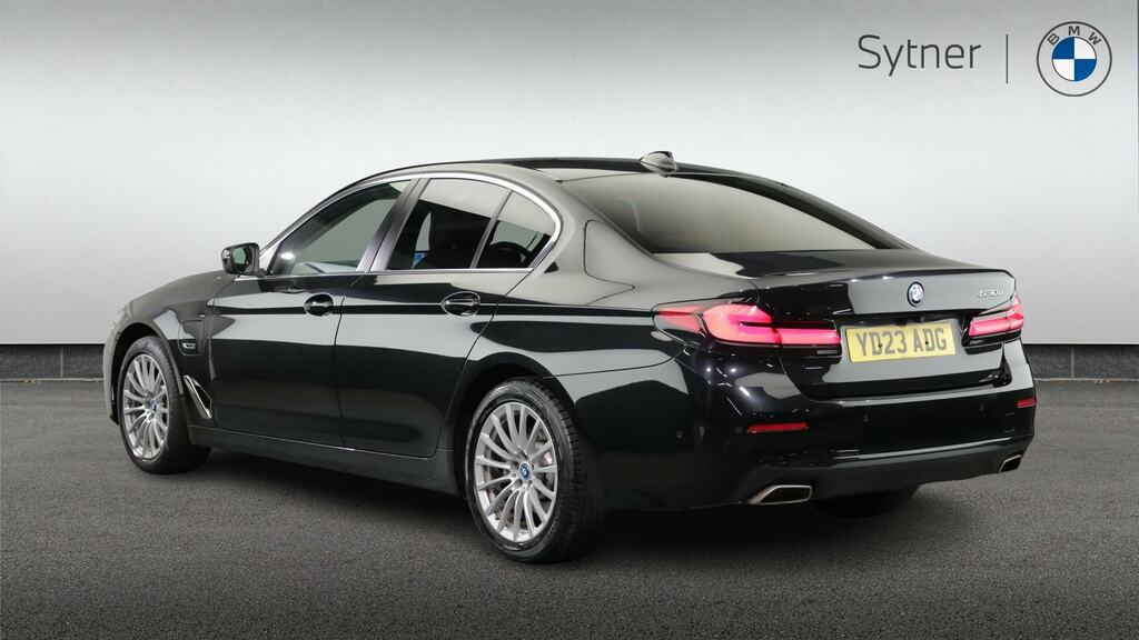 BMW 5 Series 530E Se YD23ADG Black #2