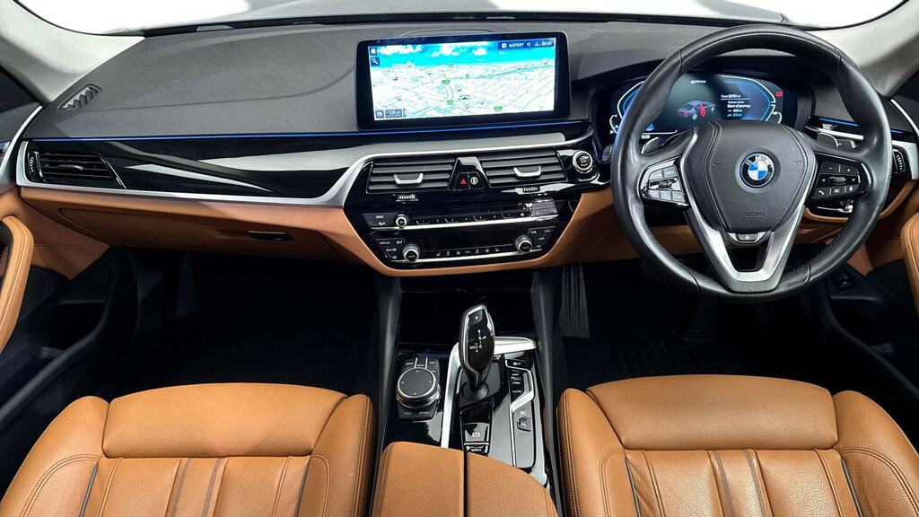 BMW 5 Series 530E Se YD23ADG Black #4