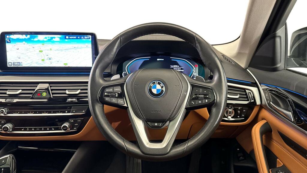 BMW 5 Series 530E Se YD23ADG Black #5
