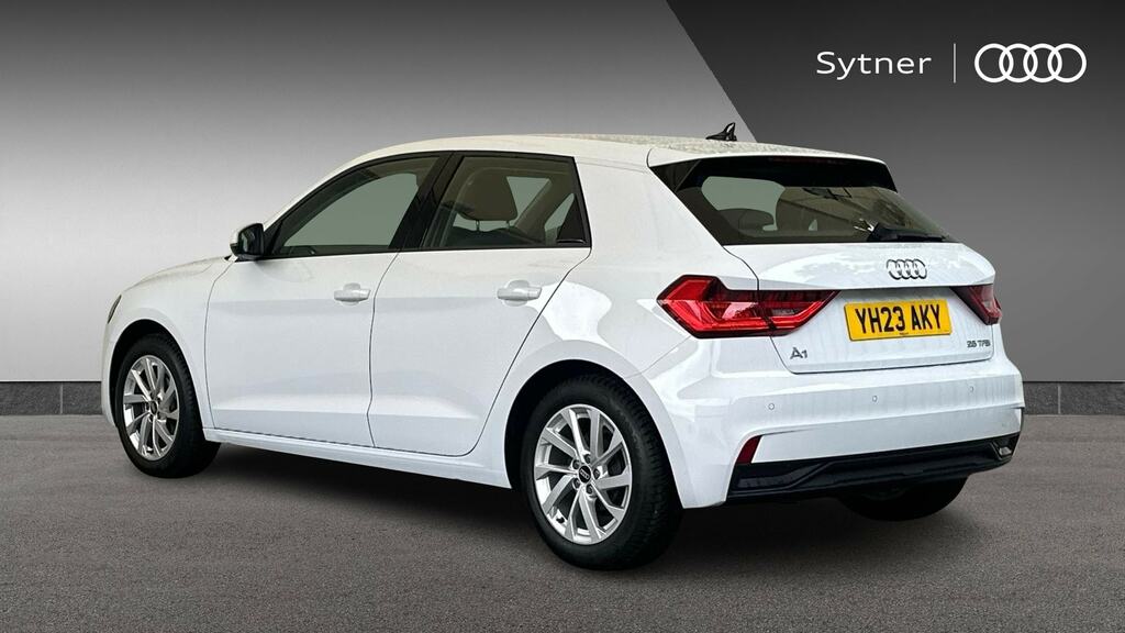 Audi A1 25 Tfsi Sport S Tronic YH23AKY White #3