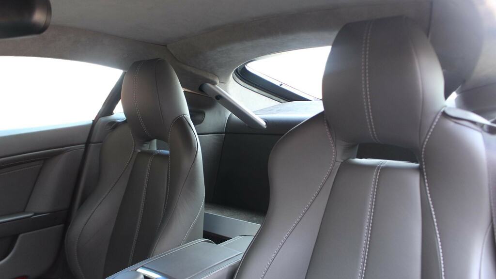 Aston Martin V8 Vantage Coupe Silver #9