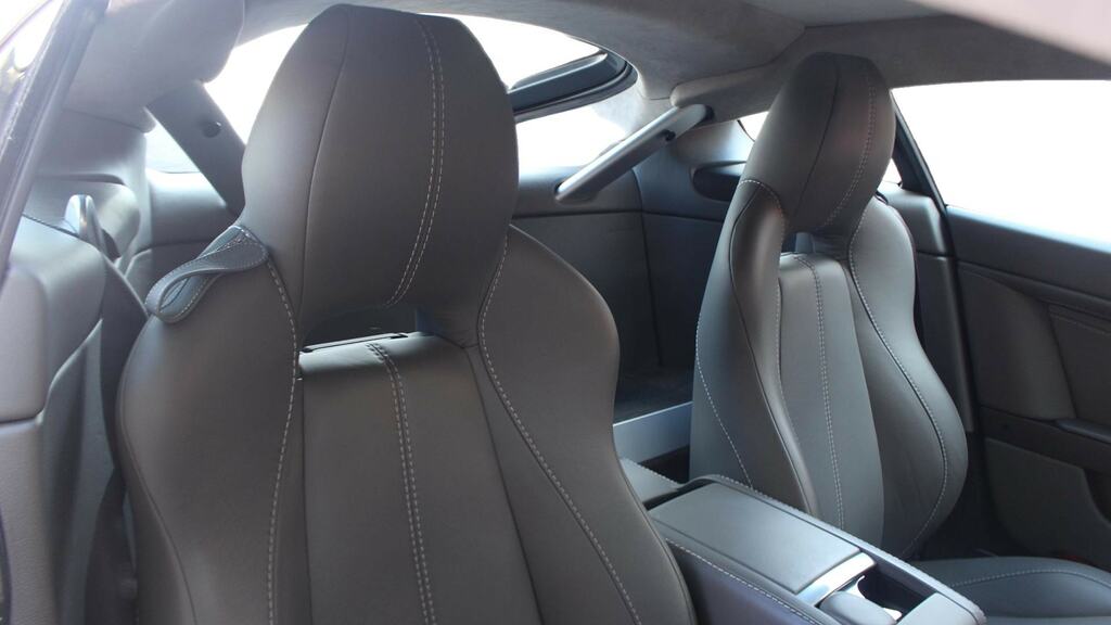 Aston Martin V8 Vantage Coupe Silver #7