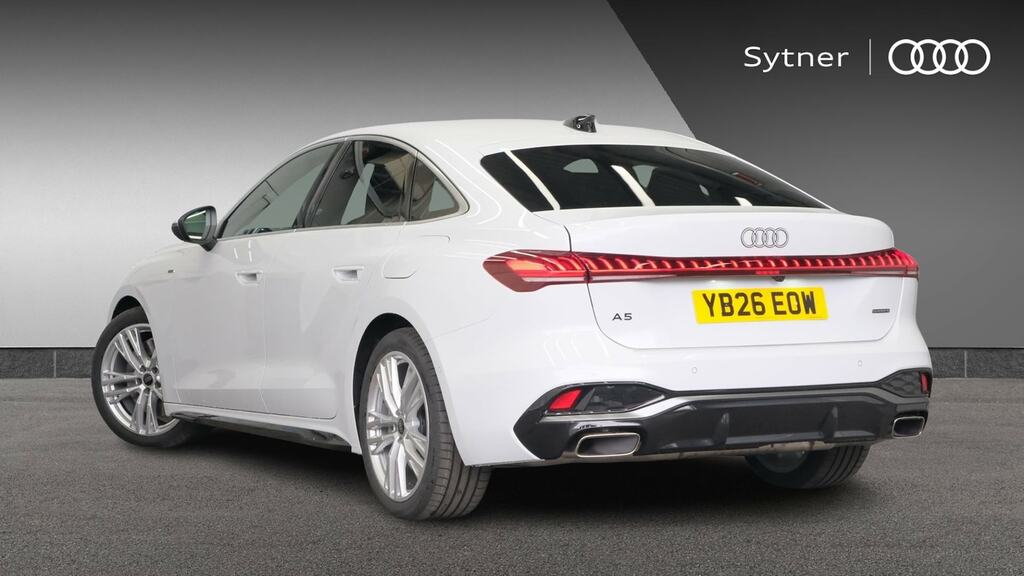 Audi A5 2.0 Tfsi 299 E Quattro S Line S Tronic Tech YB26EOW White #3