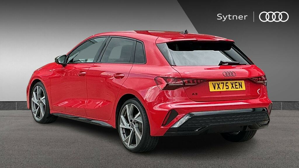 Audi A3 35 Tfsi Black Edition S Tronic Tech Pack VX75XEN Red #3