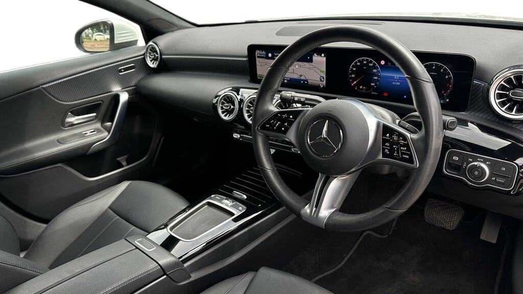 Mercedes-Benz A Class A200 Sport Executive YN73UGB White #3