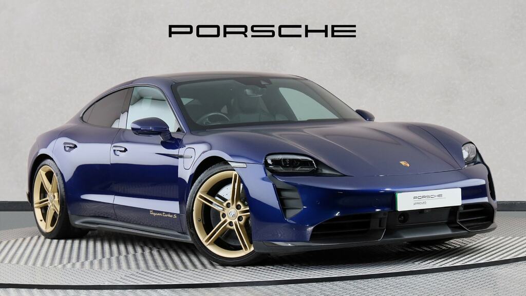 Porsche Taycan 560Kw Turbo S 93Kwh Blue