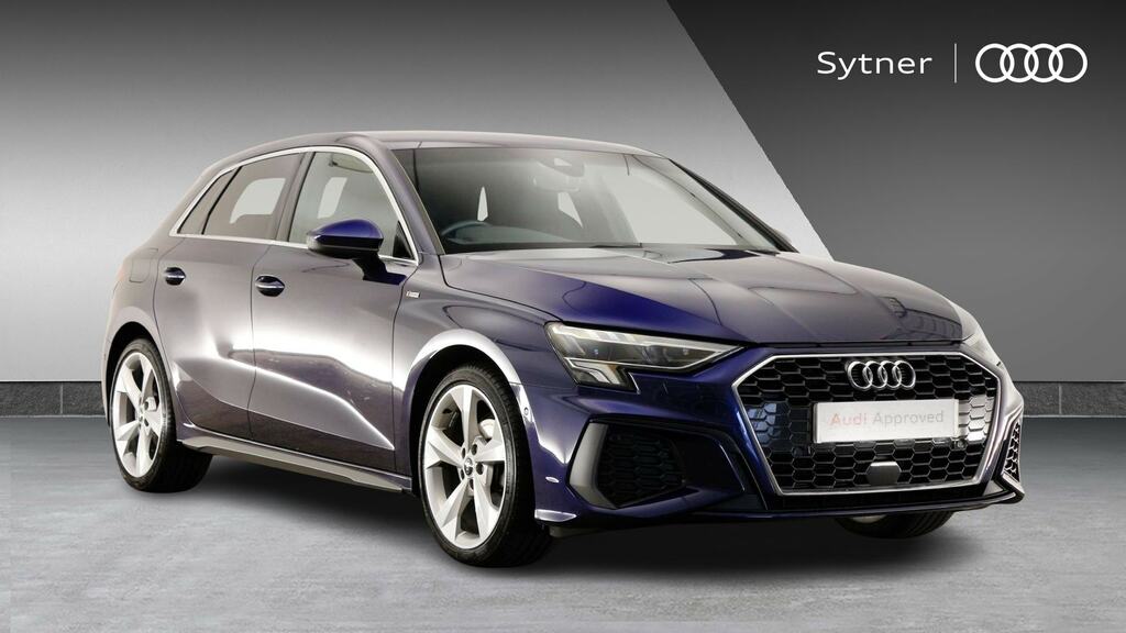 Audi A3 30 Tfsi S Line Comfortsound Blue