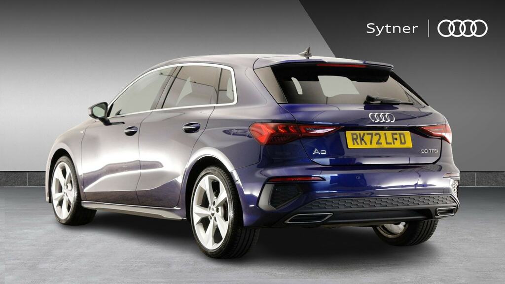 Audi A3 30 Tfsi S Line Comfortsound RK72LFD Blue #3
