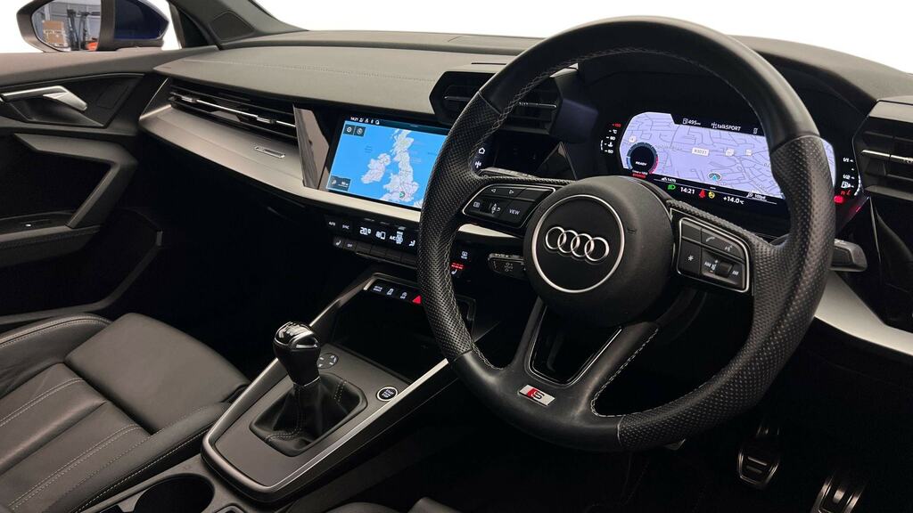 Audi A3 30 Tfsi S Line Comfortsound RK72LFD Blue #6