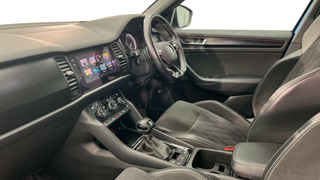 Skoda Kodiaq 2.0 Tsi 190 Sport Line 4X4 Dsg 7 Seat Blue #2