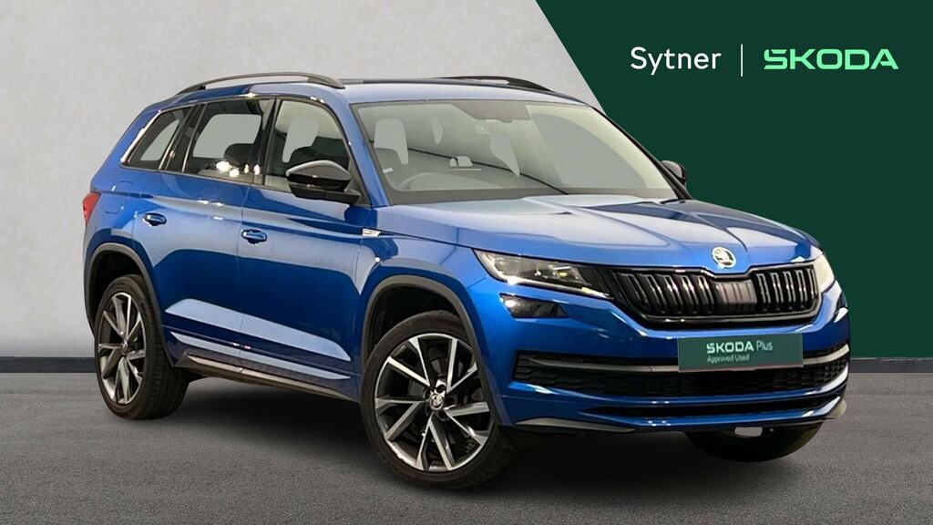 Skoda Kodiaq 2.0 Tsi 190 Sport Line 4X4 Dsg 7 Seat Blue