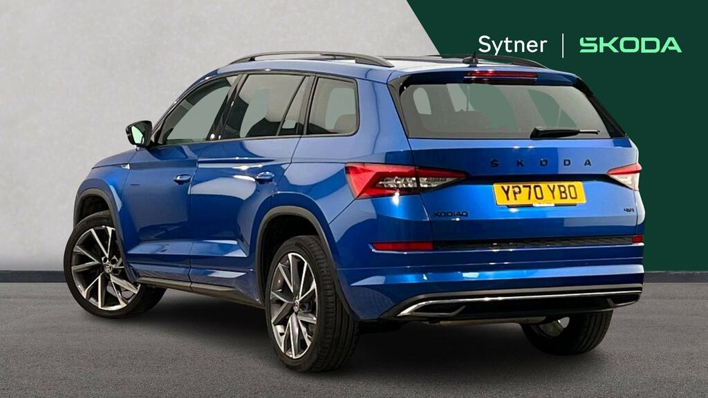 Skoda Kodiaq 2.0 Tsi 190 Sport Line 4X4 Dsg 7 Seat Blue #3