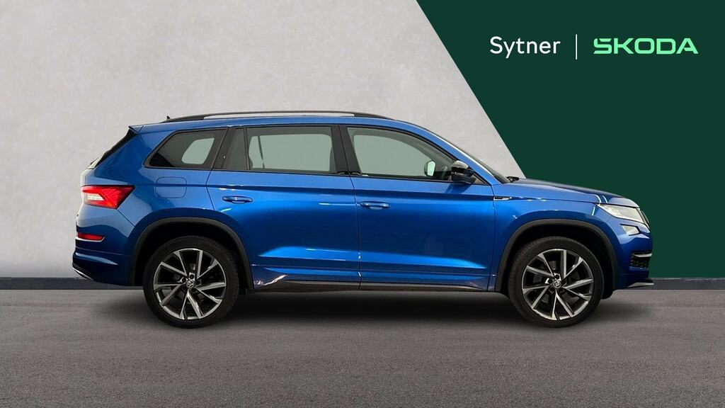 Skoda Kodiaq 2.0 Tsi 190 Sport Line 4X4 Dsg 7 Seat Blue #4