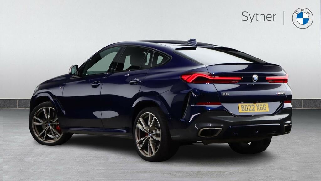 BMW X6 Xdrive M50i Blue #2