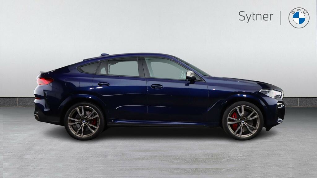 BMW X6 Xdrive M50i Blue #3