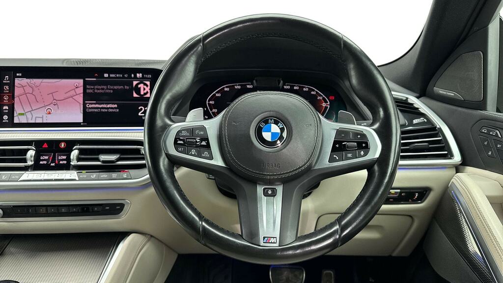 BMW X6 Xdrive M50i Blue #5