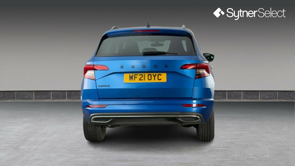 Skoda Karoq 1.5 Tsi Sport Line Dsg Blue #5