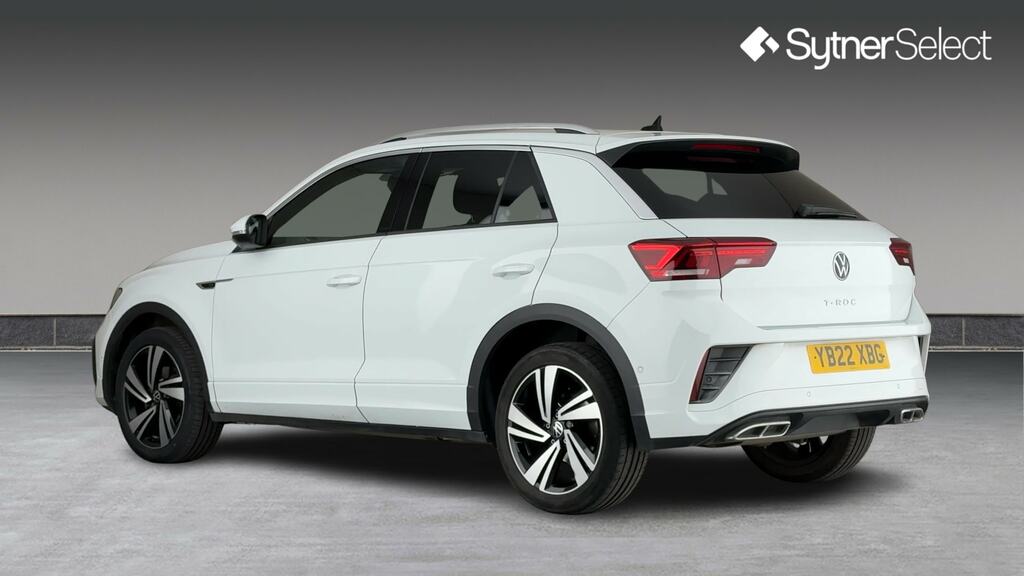 Volkswagen T-Roc 1.5 Tsi R-line Dsg YB22XBG White #2