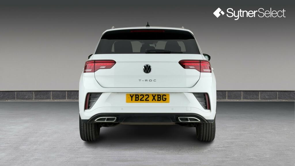 Volkswagen T-Roc 1.5 Tsi R-line Dsg YB22XBG White #5