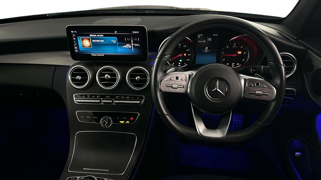 Mercedes-Benz C Class C300d Amg Line Premium 9G-tronic KP19ULU Blue #6