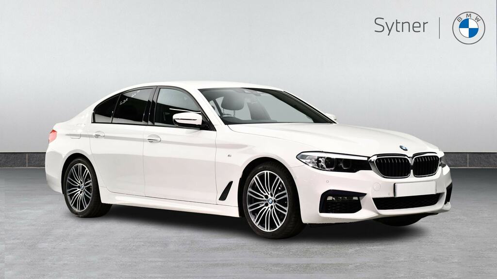 BMW 5 Series 520I M Sport Plus Pack White
