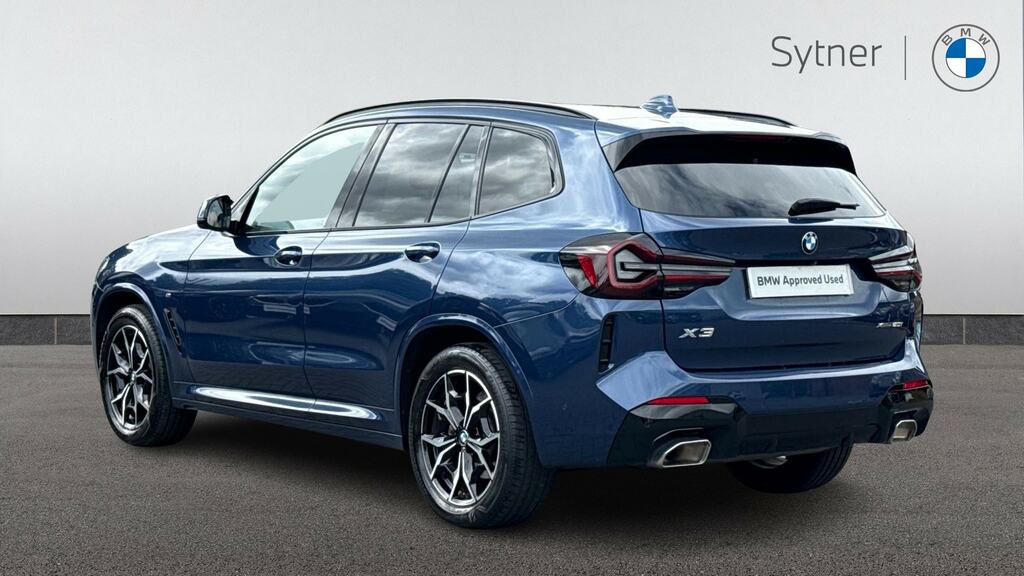 BMW X3 Xdrive20i Mht M Sport Step RA22YCD Blue #2