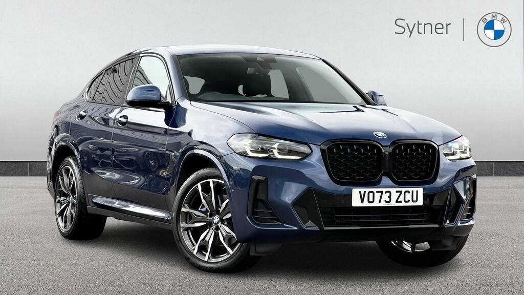 BMW X4 Xdrive20d Mht M Sport Step Tech Pack Blue