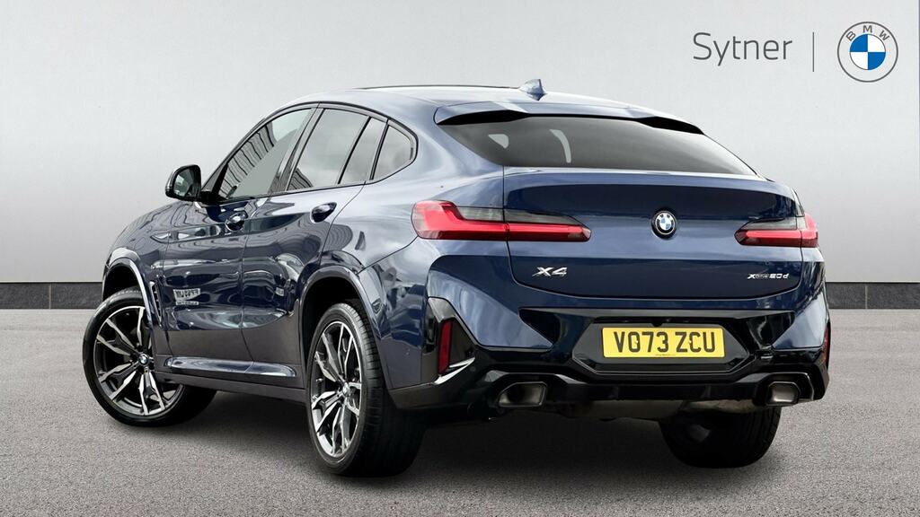 BMW X4 Xdrive20d Mht M Sport Step Tech Pack VO73ZCU Blue #2