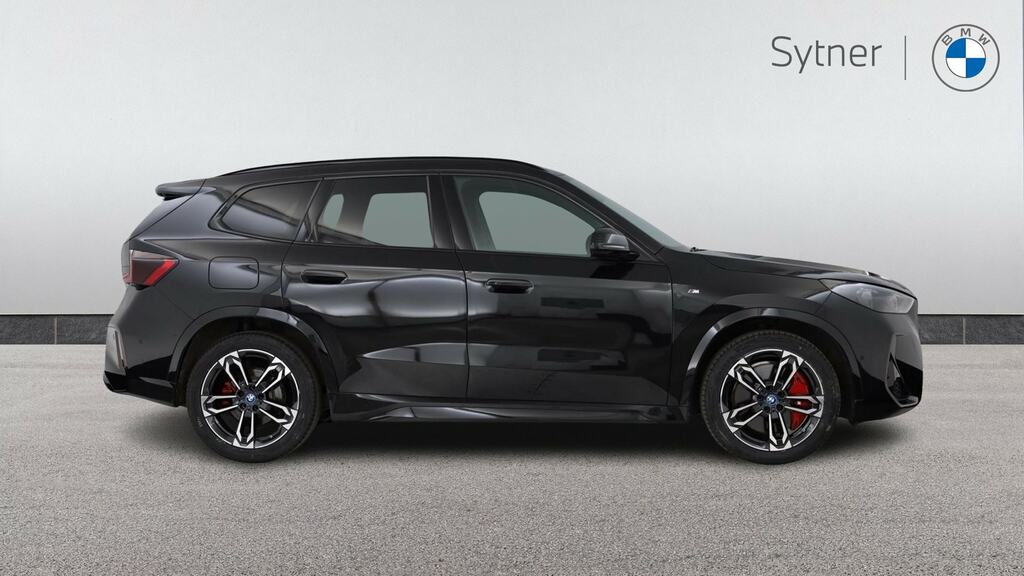 BMW iX1 150Kw Edrive20 M Sport 65Kwh Techpro YG75OWF Black #3