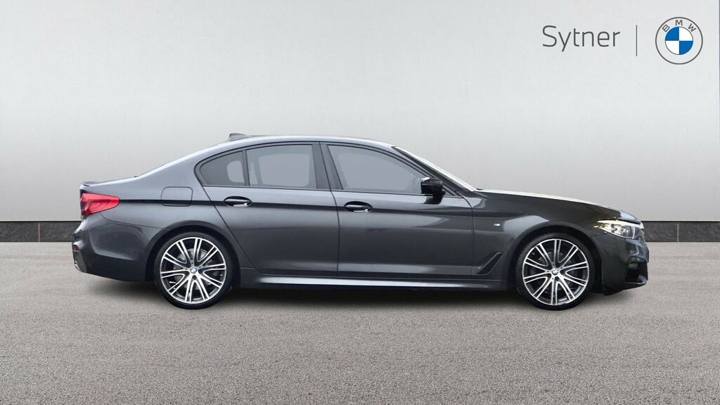 BMW 5 Series 520D M Sport FA69BNO Grey #3