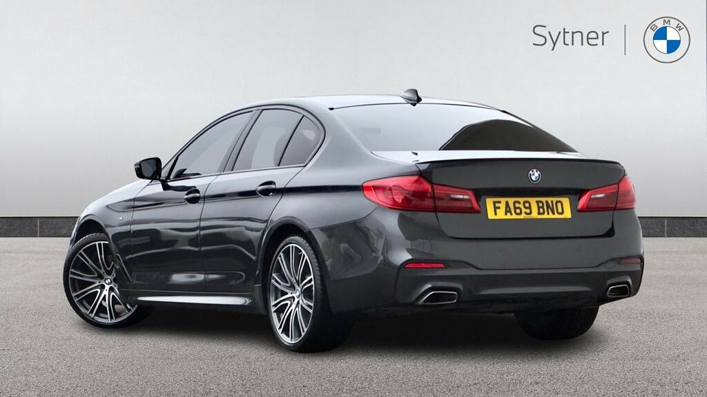 BMW 5 Series 520D M Sport FA69BNO Grey #2